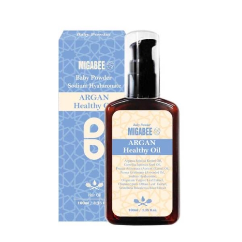 미가비 아르간 헬씨 오일 베이비파우더 100ml (1개)_이미지