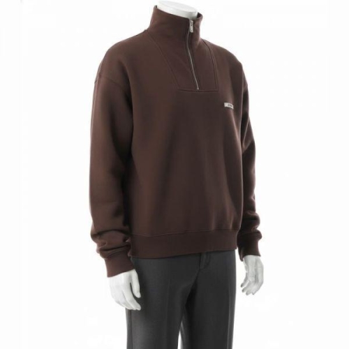 자크뮈스 그로그랭 지퍼 롤넥 스셔츠 하프집업 SSW00210AJ0017_이미지