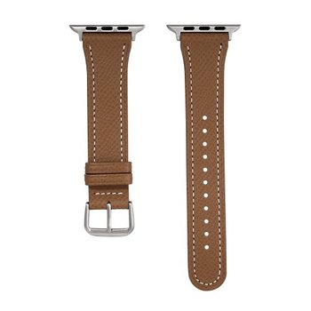 이랜드 로이드 애플워치 프리미엄 가죽스트랩 (카멜) (42mm/44mm/45mm)_이미지