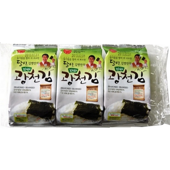 광천김 달인 김병만의 파래 광천김 4g이미지입니다. 누르면 해당 게시물로 새창이동합니다.