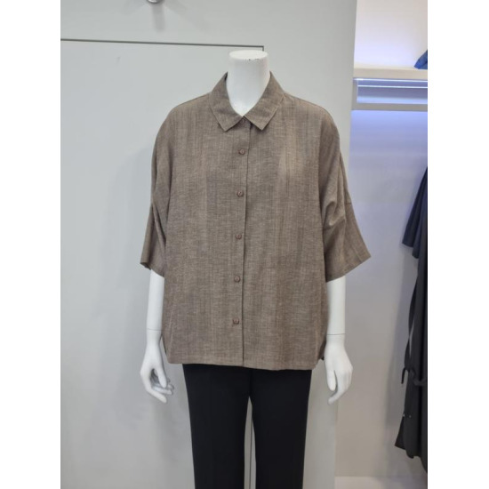 루즈핏 기본카라 린넨 자켓 JK3301