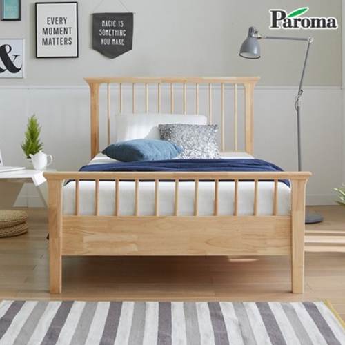 파로마 로렐 고무나무 평상형 침대 SS (본넬스프링)