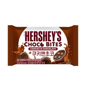 허쉬 초코바이츠 쿠키앤초코 36g (1개)