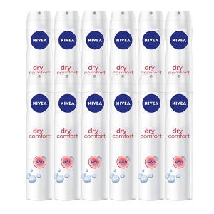 니베아 데오드란트 스프레이 드라이 콤포트 200ml (12개)_이미지