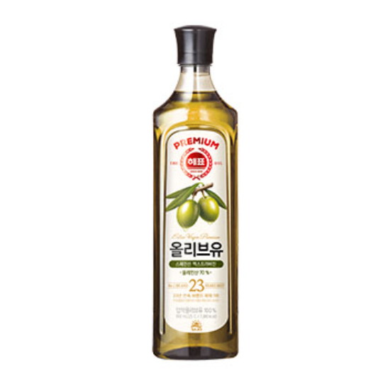 사조대림 해표 압착 올리브유 900ml (6개)
