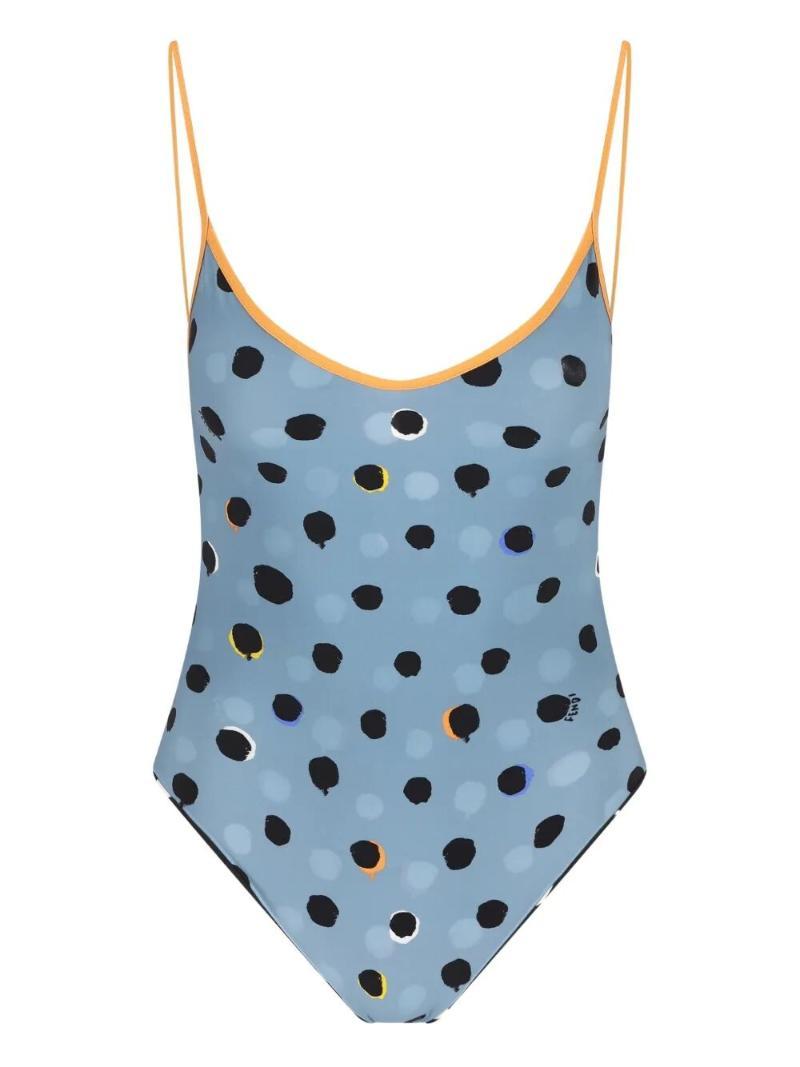 펜디 FALENA DOTS PRINT ONE PIECE SWIMSUIT FXBA70/AT9G 16JP12