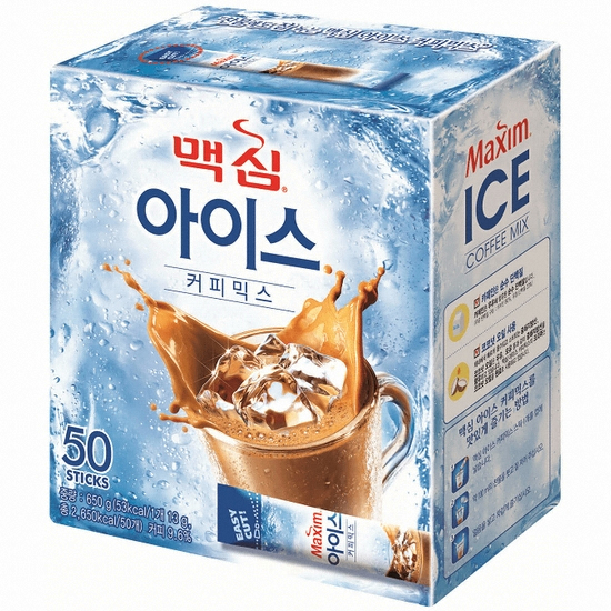 동서식품 맥심 아이스 커피믹스 50T (1개)