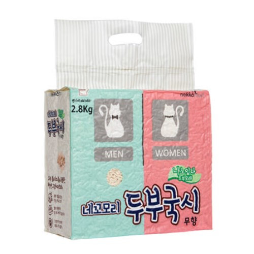 네꼬모리 두부국시 나노입자 무향 2.8kg (6개)