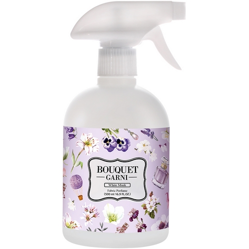 부케가르니 섬유탈취제 화이트 머스크 500ml (8개)_이미지