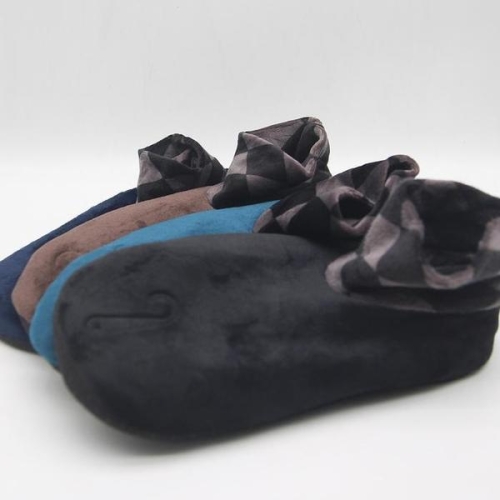 셀러허브 남성용 겨울 안감 털달린 덧신 3개 R117099 여름실내화 S43385756