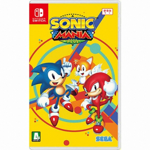 소닉 매니아 플러스 한글판 SWITCH, 패키지칩_이미지