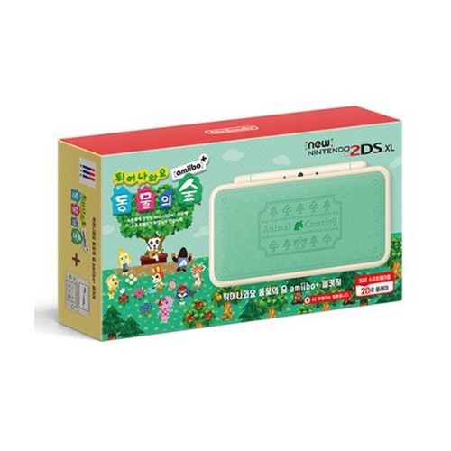 Nintendo 뉴 2DS XL 동물의숲 amiibo+ 패키지이미지입니다. 누르면 해당 게시물로 새창이동합니다.