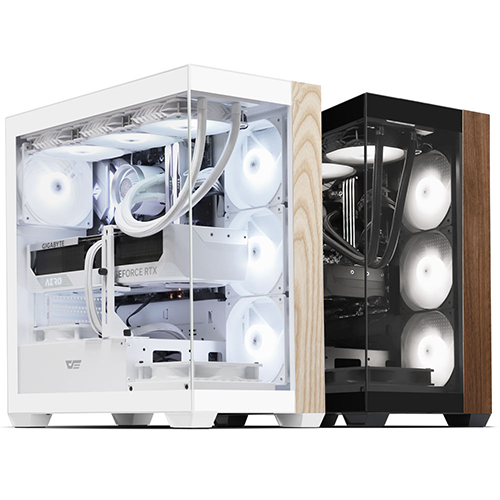 darkFlash DS900 ARGB 강화유리 (화이트 우드)