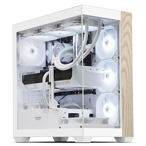 darkFlash DS900 ARGB 강화유리 (화이트 우드)_이미지