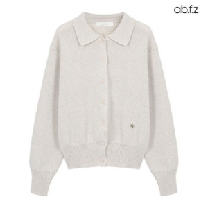  Ab.f.z 베이직 카라 니트 가디건 AFX4QY32A