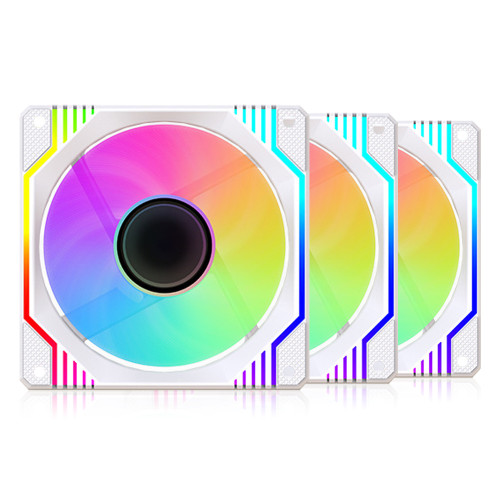 AONE STORM INFINITY RGB 120 (3팩, 화이트)_이미지