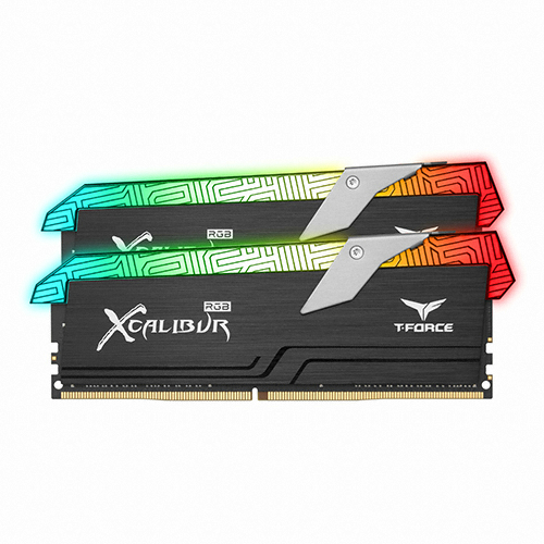 TeamGroup T-Force DDR4-3600 CL18 XCALIBUR RGB 패키지 서린 (16GB(8Gx2))_이미지