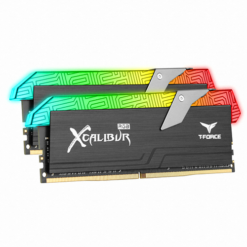 TeamGroup T-Force DDR4-3600 CL18 XCALIBUR RGB 패키지 서린 (16GB(8Gx2))_이미지