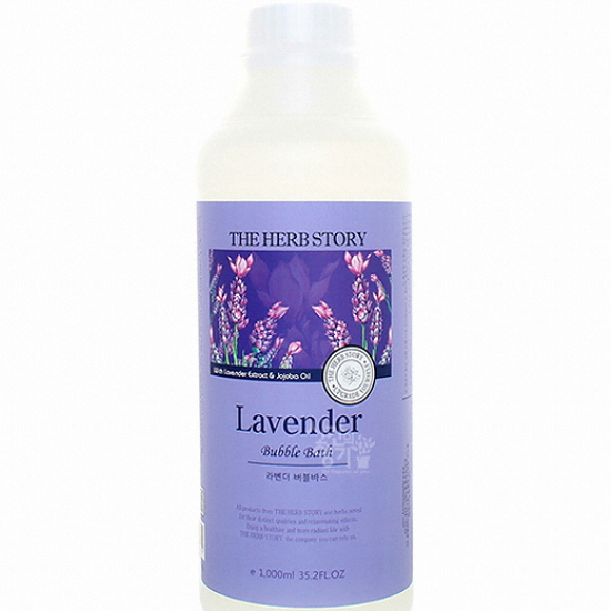 더허브스토리 버블바스 라벤더 1000ml (2개)_이미지