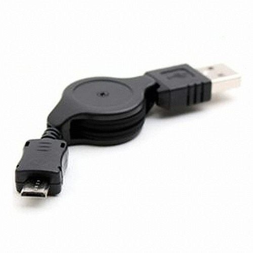 라이트컴 COMS G3895 Micro B 자동감김 충전전용 케이블 (0.8m)