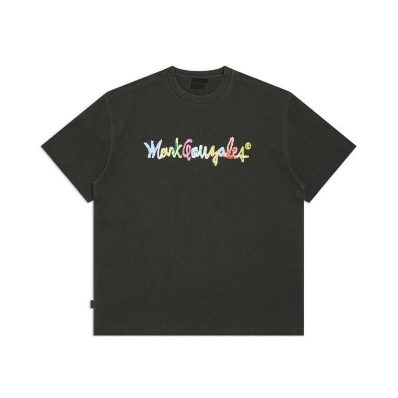 마크곤잘레스 MARK GONZALES 레인보우 사인로고 반팔 티셔츠 Z262UST170 199032