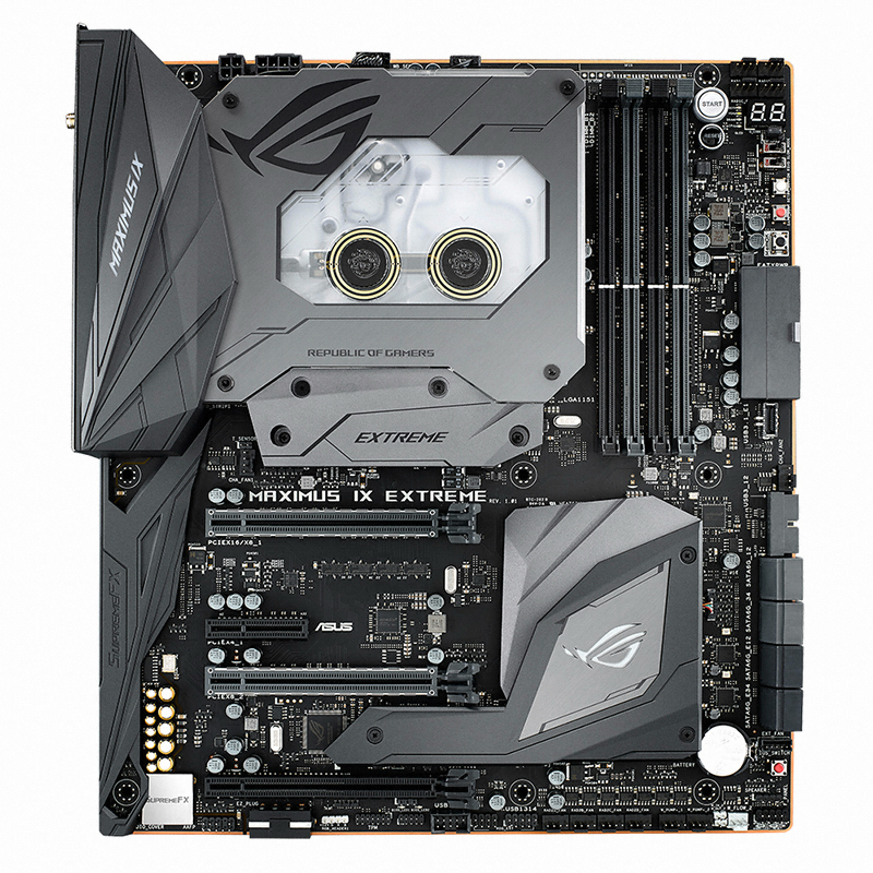 ASUS ROG MAXIMUS IX EXTREME + ������ �޸� 16GB ����