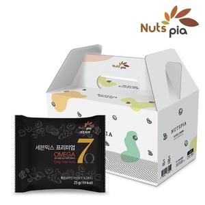 넛츠피아 세븐믹스 프리미엄 오메가넛츠 25g (15개)