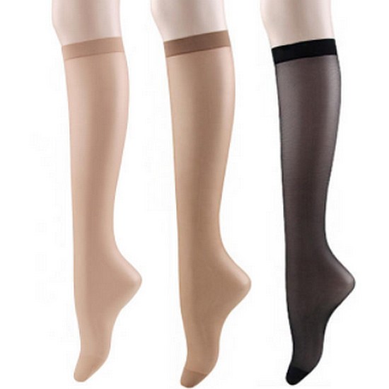 BYC 15D 고탄력 판타롱 2호 무릎밴드 반 스타킹 GFT7101 (10매)_이미지