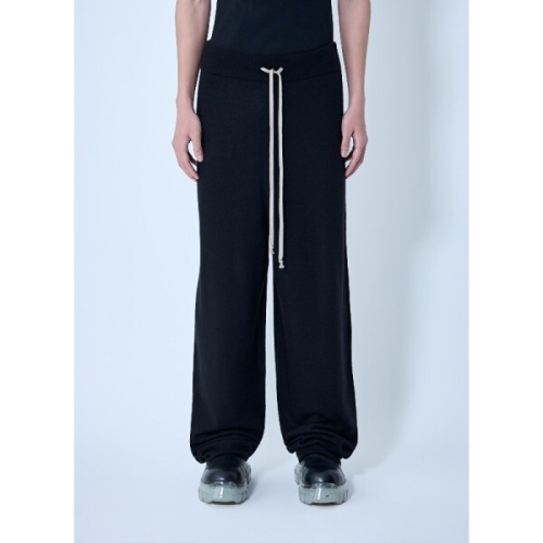 릭오웬스 캐시미어 드로우스트링 트랙 팬츠 RU01F2668 WSB 09_이미지