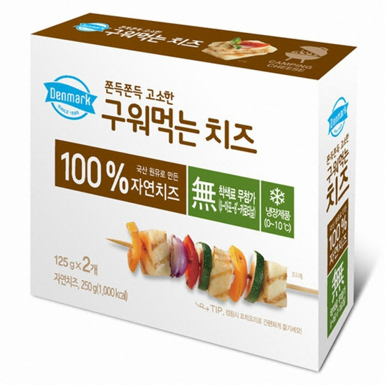 동원F&B 덴마크 구워먹는 치즈 오리지널 125g (2개)_이미지