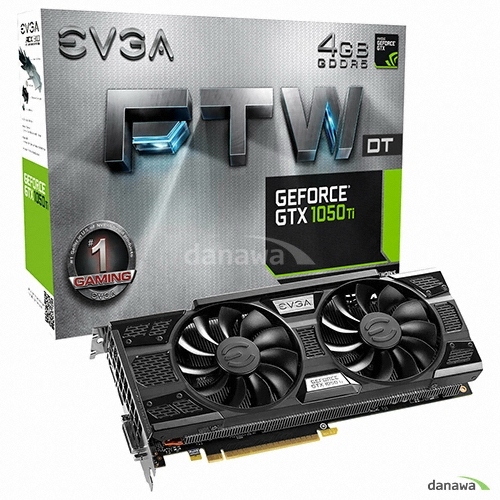 EVGA 지포스 GTX1050 Ti FTW DT GAMING D5 4GB_이미지