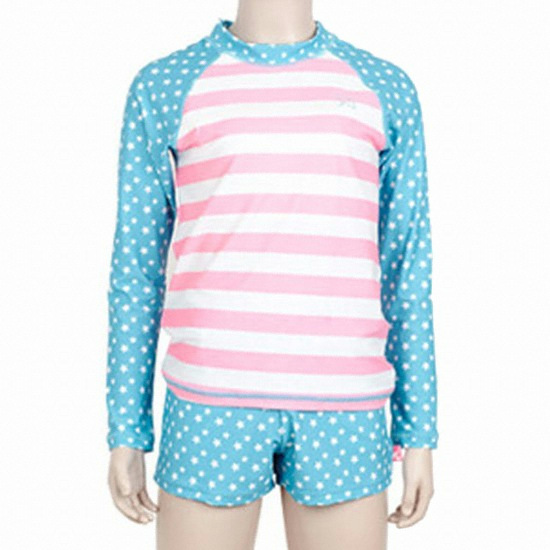 아놀드파마 APGO605B 여아 래쉬가드 세트