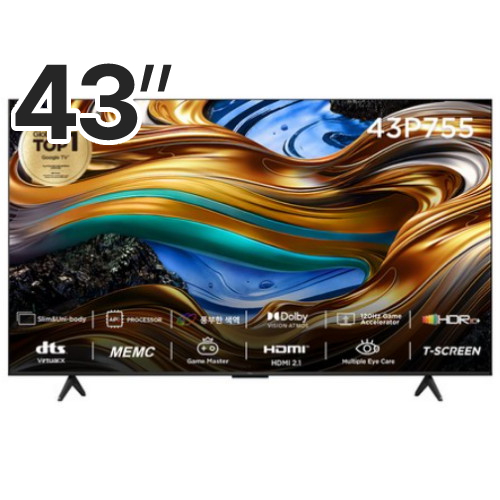 TCL 43P755 (스탠드)