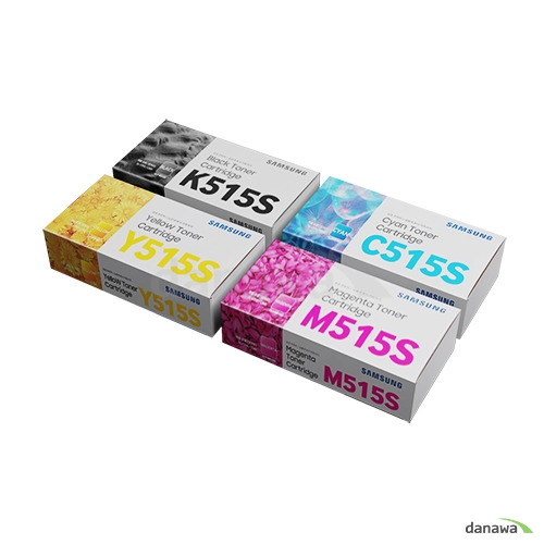 삼성전자 벌크 CLT-K515S, CLT-C515S, CLT-M515S, CLT-Y515S 4색 세트이미지입니다. 누르면 해당 게시물로 새창이동합니다.