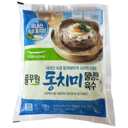 풀무원 동치미 물냉면 육수 290g