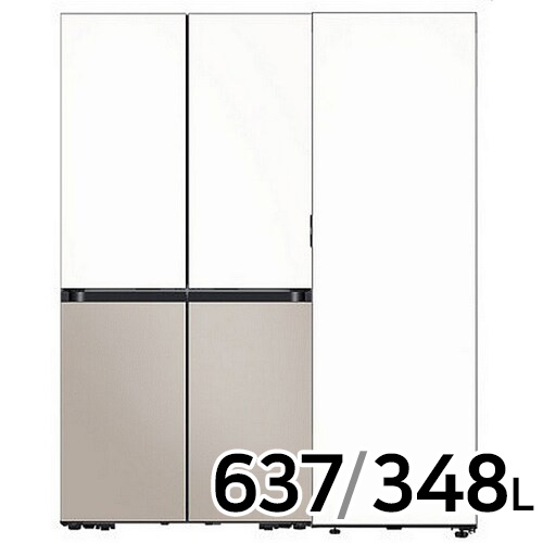 삼성전자 비스포크 키친핏 Max RM70F64R1ZG + 키친핏 에센셜 RQ34C7915AP (색상선택형)_이미지