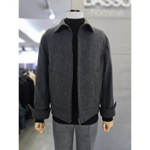 세이브존03 남자 가을 겨울 울 혼방 블루종 점퍼 WSAGZ3UA10 S41487370