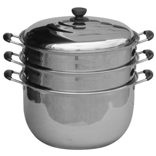 세신퀸센스 Boo 스텐 3단 찜냄비 (40cm)_이미지