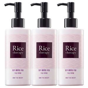 온더바디 라이스테라피 쌀겨 클렌징 오일 200ml (3개)_이미지
