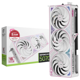 COLORFUL iGame 지포스 RTX 5070 Ti ULTRA OC White D7 16GB 도우정보
