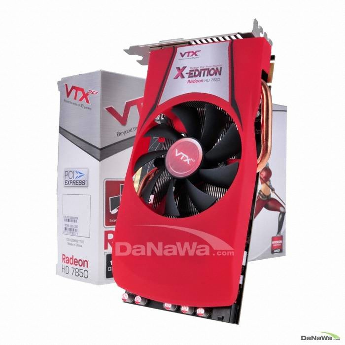 VTX3D �󵥿� HD 7850 X-EDITION D5 1GB