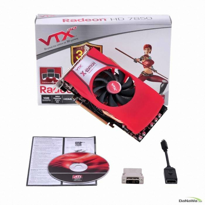 VTX3D 라데온 HD 7850 X-EDITION D5 1GB_이미지