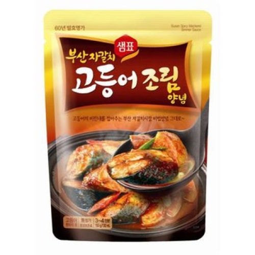  샘표 부산 자갈치 고등어조림 양념 150g [1개]