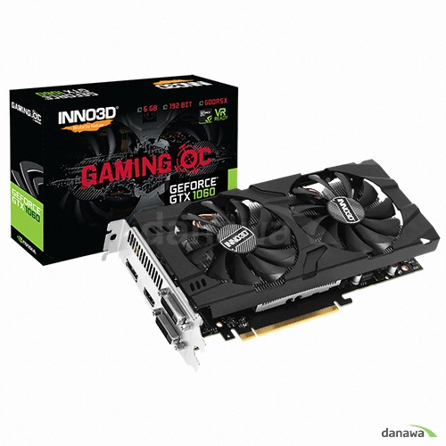 INNO3D ������ GTX1060 GAMING OC D5X 6GB X2