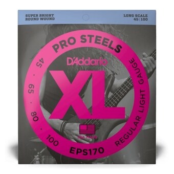 다다리오 ESXL170 스테인버거 베이스<b>기타</b><b>줄</b> (045-100)