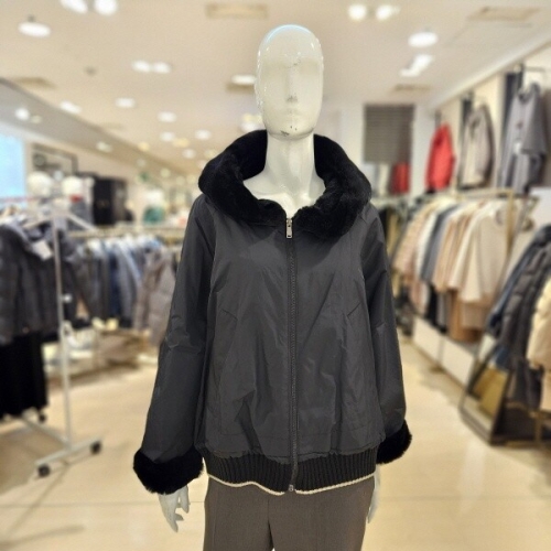 트리아나 소고 니트시보리 렉스안감 집업점퍼 TK4FA21_이미지