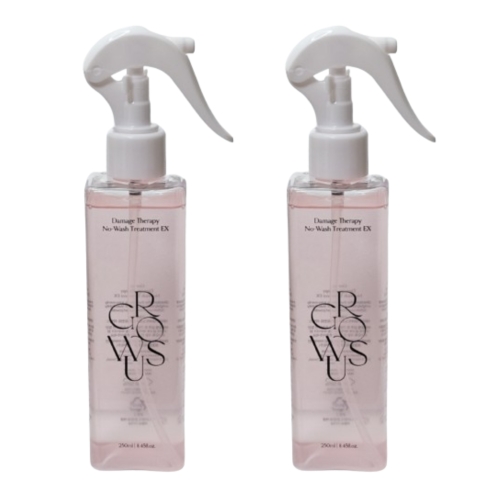 그로우어스 데미지 테라피 노워시 트리트먼트 EX 250ml (2개)