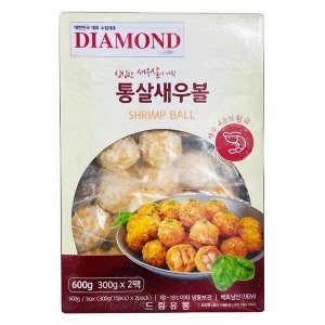 다이아몬드새우 새우맛이 느껴지는 다이아몬드 새우볼 600g -- 통살새우볼이미지입니다. 누르면 해당 게시물로 새창이동합니다.