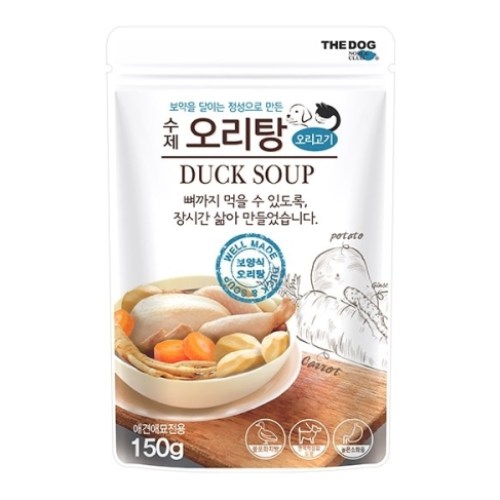 더독 수제 오리탕 150g이미지입니다. 누르면 해당 게시물로 새창이동합니다.