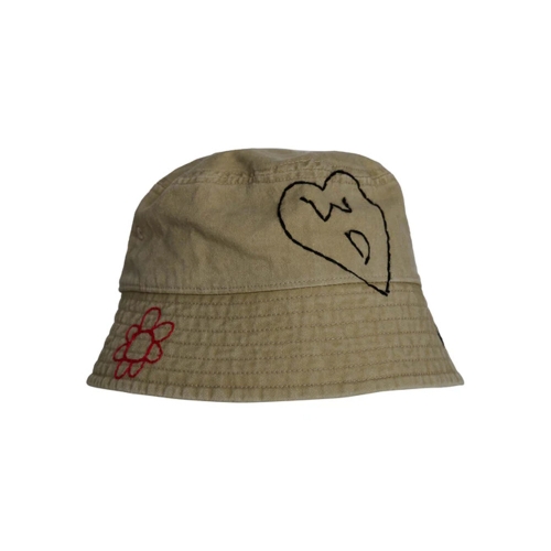 샌프란시스코마켓 WILD DONKEY/ 와일드 동키/ HEART SCRIBBLE VINTAGE BUCKET HAT/수입모자/ KHAKI/ ..